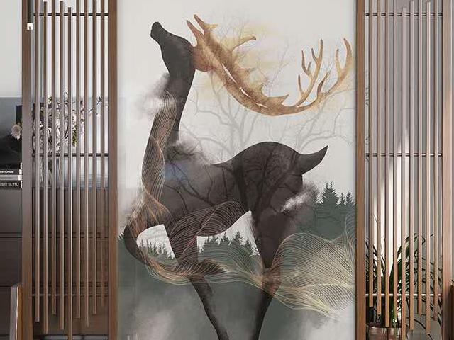 不鏽鋼黃金（jīn）色（sè）花格